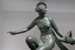 Art Deco Spelter Group C1930 