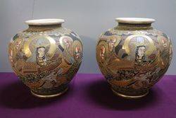 Pair Of Japanese Vases  