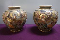 Pair Of Japanese Vases  