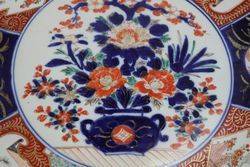 Large Imari Charger With Scalloped Edge C1900 