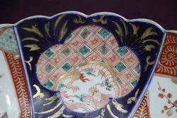 Large Imari Charger With Scalloped Edge C1900 