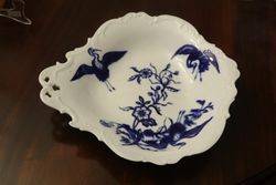 Wonderful 19th Century 11 Piece Blue + White Fruit Set 