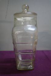 A Parkes Buttered Blackcurrant Sweetie Jar With Good Label 