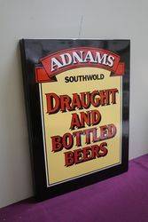Adnams Southwold Beers Enamel advertising Sign  