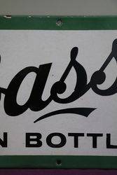 Bass Enamel Advertising Sign 