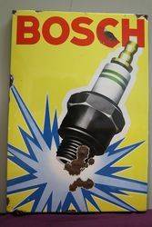 Bosch Enamel Advertising Sign   