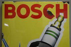 Bosch Enamel Advertising Sign   