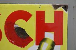 Bosch Enamel Advertising Sign   