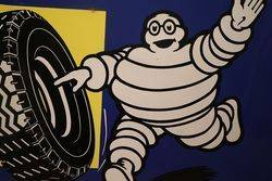 Michelin Enamel Advertising Sign 