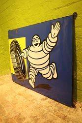 Michelin Enamel Advertising Sign 