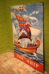 The Ship Enamel Sign 