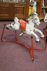  Vintage Mobo and39Prairie Kingand39 Rocking Horse 