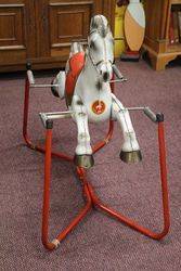  Vintage Mobo and39Prairie Kingand39 Rocking Horse 