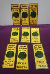 Avon Brilliant Polish Tin Sign 