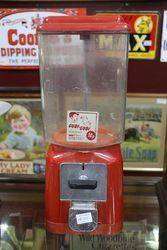 Vintage 10p Gumball machine 