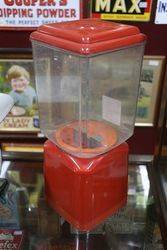 Vintage 10p Gumball machine 