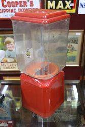 Vintage 10p Gumball machine 