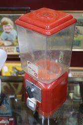 Vintage 10p Gumball machine 