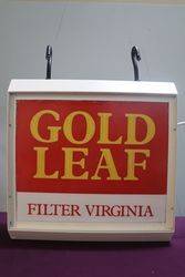 Wills Gold Leaf Filter Virginia Double Sided Light Box #