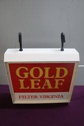 Wills Gold Leaf Filter Virginia Double Sided Light Box 