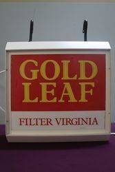 Wills Gold Leaf Filter Virginia Double Sided Light Box 