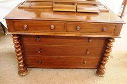 Quality Victorian Mahogany Dressing Chest