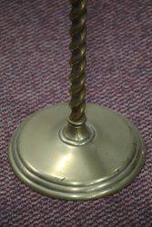 Antique Brass Cigarette Stand  