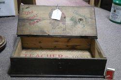 Early Teacher Est 1800 Whisky Pictorial Advertising Box 