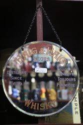 Haig and Haig Scotch Whisky Hanging Mirror 