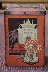 Wonderful Large Early Tea Tin 