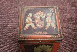 Wonderful Large Early Tea Tin 