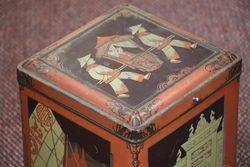 Wonderful Large Early Tea Tin 