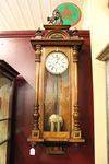 19th Century Double Weight Vienna Regulator Clock