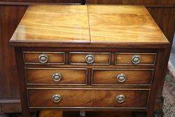 4 Drawer Fitted Mahogany Cutlery Canteen 193 Piece andquotKingsandquot Pattern