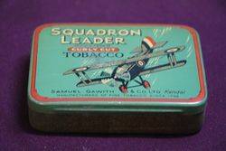 Samuel Gawith and Co  Squadron Leader Curly Cut Tobacco Tin 