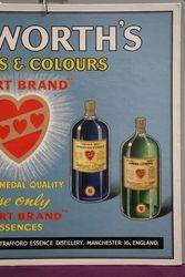 Duckworthand39s Essences and Colours Card Advertising Sign 