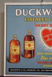 Duckworthand39s Essences and Colours Card Advertising Sign 