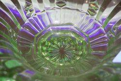 Green Glass Art Deco Bowl C1930  