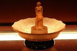 Art Deco 3 Piece Float Bowl on Stand.. #