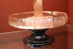 Art Deco Pink Float Bowl C1930  