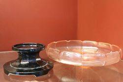 Art Deco Pink Float Bowl C1930  