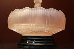 Pink Glass Float Bowl  