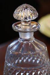 Victorian Cut Glass Decanter  