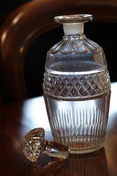 Victorian Cut Glass Decanter  