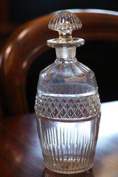 Victorian Cut Glass Decanter  