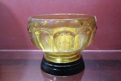 Art Deco 3 Piece Float Bowl-Organizer-Stand. #