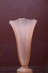 Combination Pink Glass Comport Float Bowl 