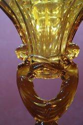 Deco Amber Vase C1920