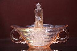 Art Deco Sowerby Pink Glass Float Bowl C1930 #