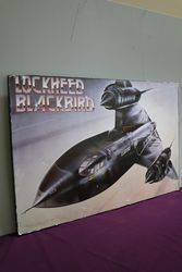 Lockheed Blackbird Sign 